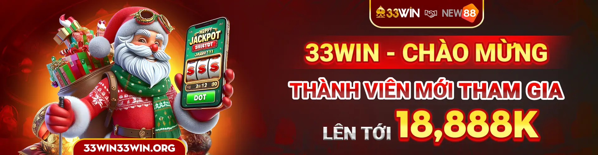 Banner khuyến mãi 33win 2